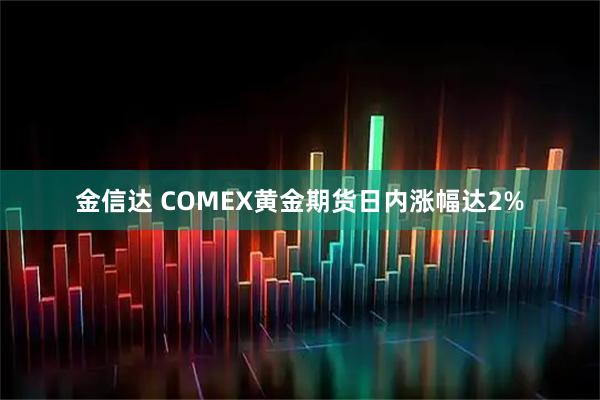 金信达 COMEX黄金期货日内涨幅达2%