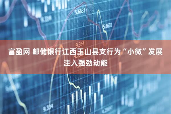 富盈网 邮储银行江西玉山县支行为“小微”发展注入强劲动能